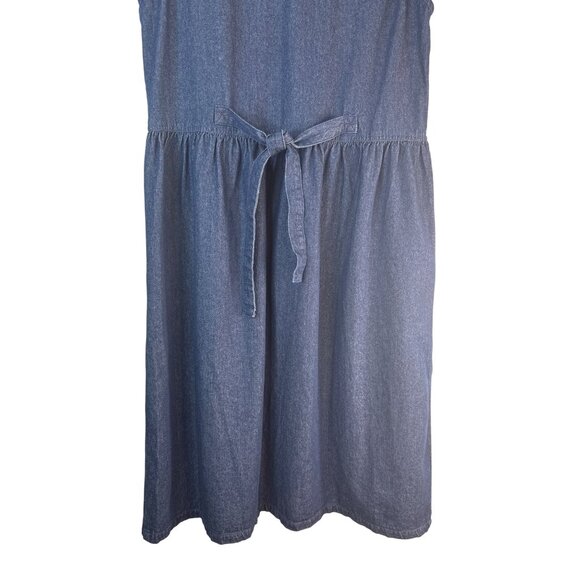 Dangerfield Size 10 Denim Mushroom Print Dress NWT - Picture 10 of 16